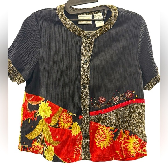 🔥Host Pick🔥 Napa Valley Button Down women’s shirt size P - Picture 1 of 9